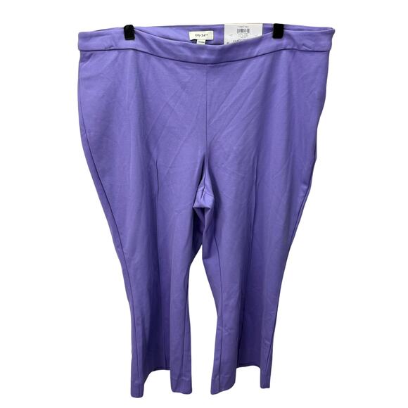 Women's Plus Pants sz 1X Macy's On 34th Lilac NEW # H746 - Picture 4 of 10